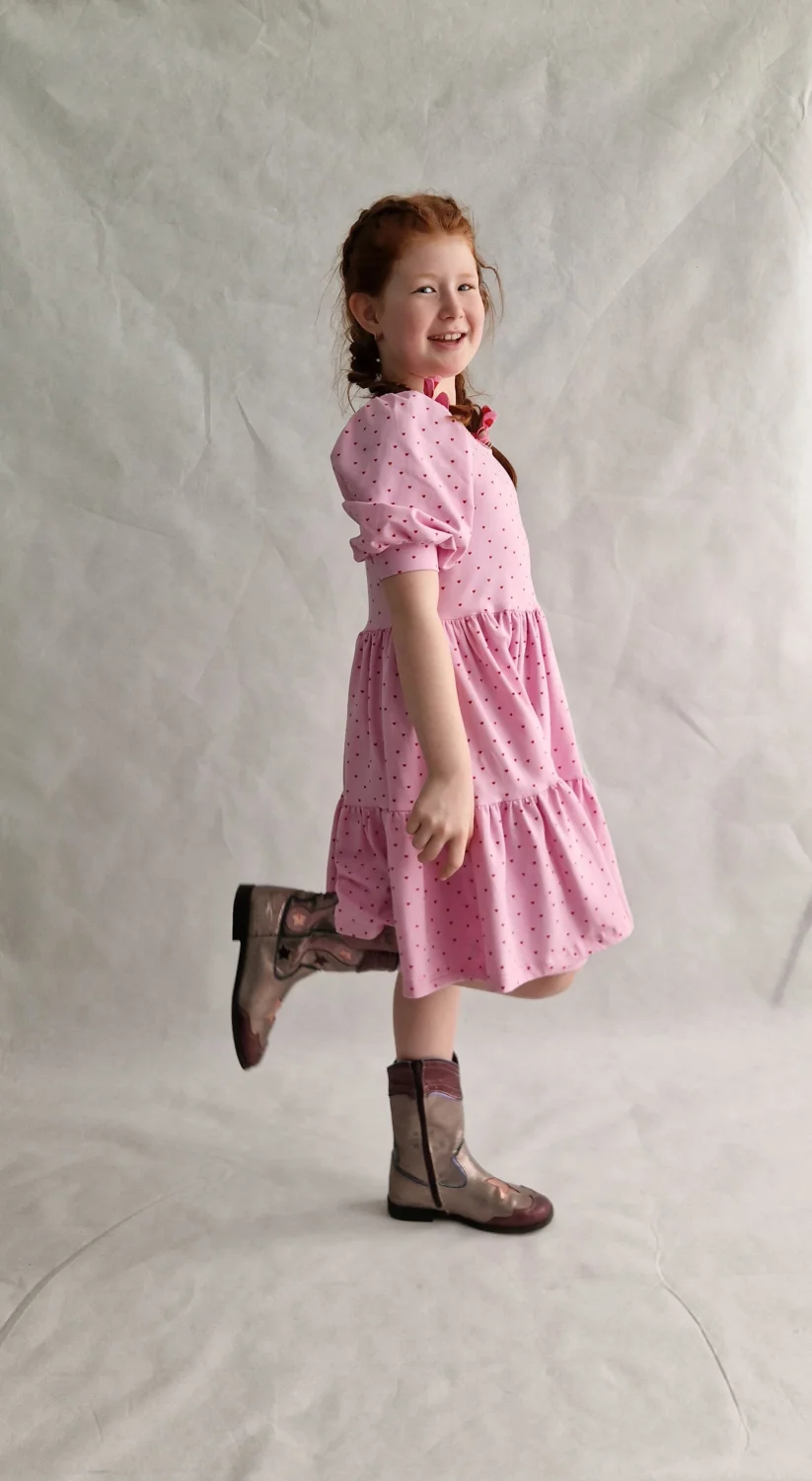 Sukienka Periwinkle serduszka