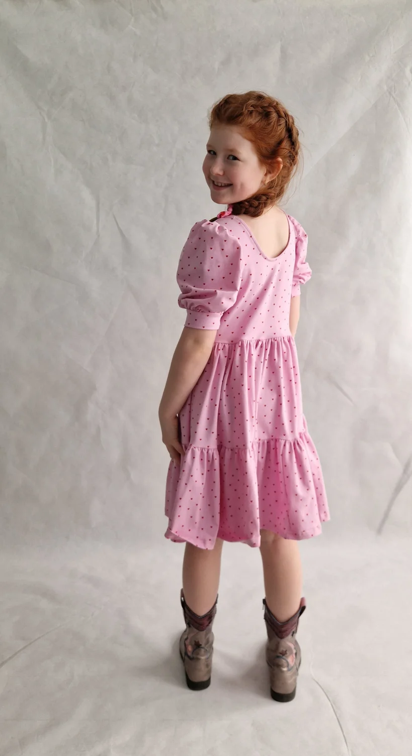 Sukienka Periwinkle serduszka